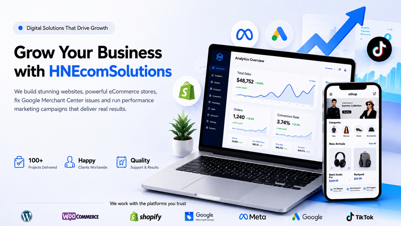 HNEcomSolutions Hero Banner